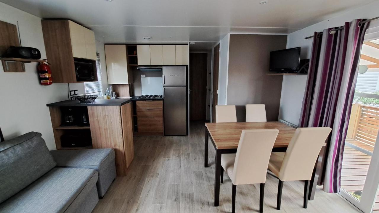 Mobile Home Climatise 3 Chambres A Narbonne Plage Buitenkant foto